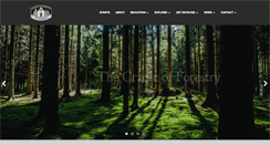 Desktop Screenshot of cradleofforestry.com
